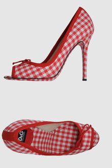 D&G Pumps with Open Toe - Lyst