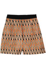 Giambattista Valli Patterned Woven Shorts