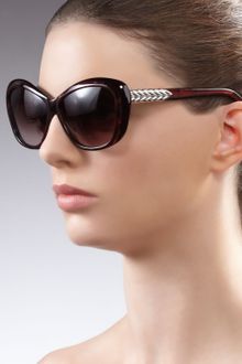 David Yurman Chevron Sunglasses - Lyst