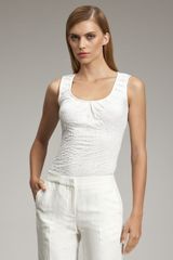 Armani Ruched Tank