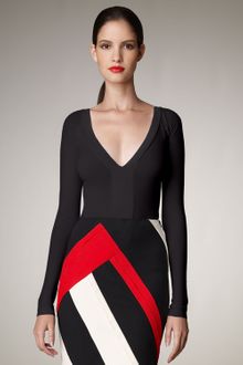 Donna Karan New York Jersey Bodysuit - Lyst