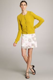 Marc Jacobs Daisy-print Wrap Skirt - Lyst
