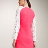 Christopher Kane Lacesleeve Dress in Pink - Lyst