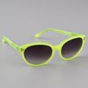 Matthew Williamson Neon Pointed Oval Sunglasses in Yellow - Lyst