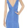 Hervé Léger Bandage Dress in Blue - Lyst