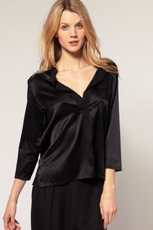 Princesse Tam Tam  Silk Satin Top - Lyst