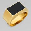 Stella Mccartney Enamel Accented Bangle Bracelet in Black - Lyst