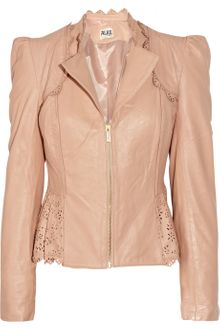 Alice By Temperley Libre Laser-cut Leather Jacket - Lyst