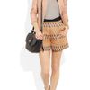 Alice By Temperley Libre Lasercut Leather Jacket in Pink (blush) - Lyst
