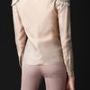 Burberry Prorsum Beaded Brogue Epaulette Shirt in Brown (pale barley) - Lyst