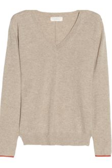 Chinti And Parker Contrast-elbow Cashmere Sweater - Lyst