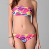 Alice + Olivia Floral Bandeau Bikini Top in Multicolor (multi) - Lyst