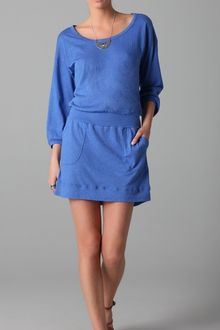 C&c California 3/4 Sleeve Dress - Lyst