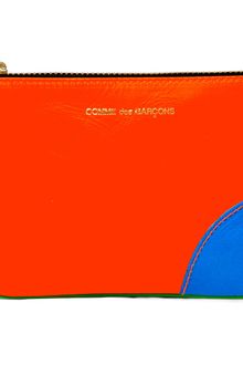Comme Des Garçons Fluorescent Neon Leather Coin Purse - Lyst