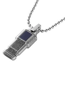 Diesel Aluminum Machine Key Pendant Necklace - Lyst