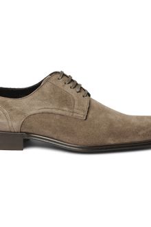 Dolce & Gabbana Pointed Suede Derby Shoes - Lyst