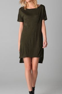 T By Alexander Wang Classic Boat Neck Dress - Lyst