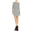 Alexander Wang Engineer Stripe Dress in Gray (grey) - Lyst