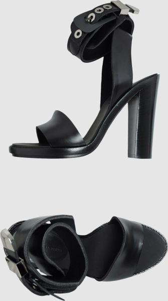 Balenciaga Platform Sandals in Black - Lyst