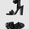 Balenciaga Platform Sandals in Black - Lyst