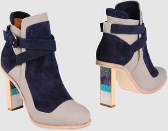 Balenciaga Ankle Boots - Lyst