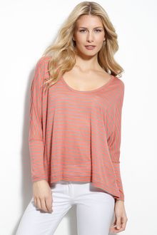 BCBGMAXAZRIA Willa Slouchy Striped Top - Lyst