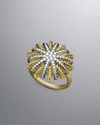 David Yurman Starburst Ring, Pave Diamonds - Lyst