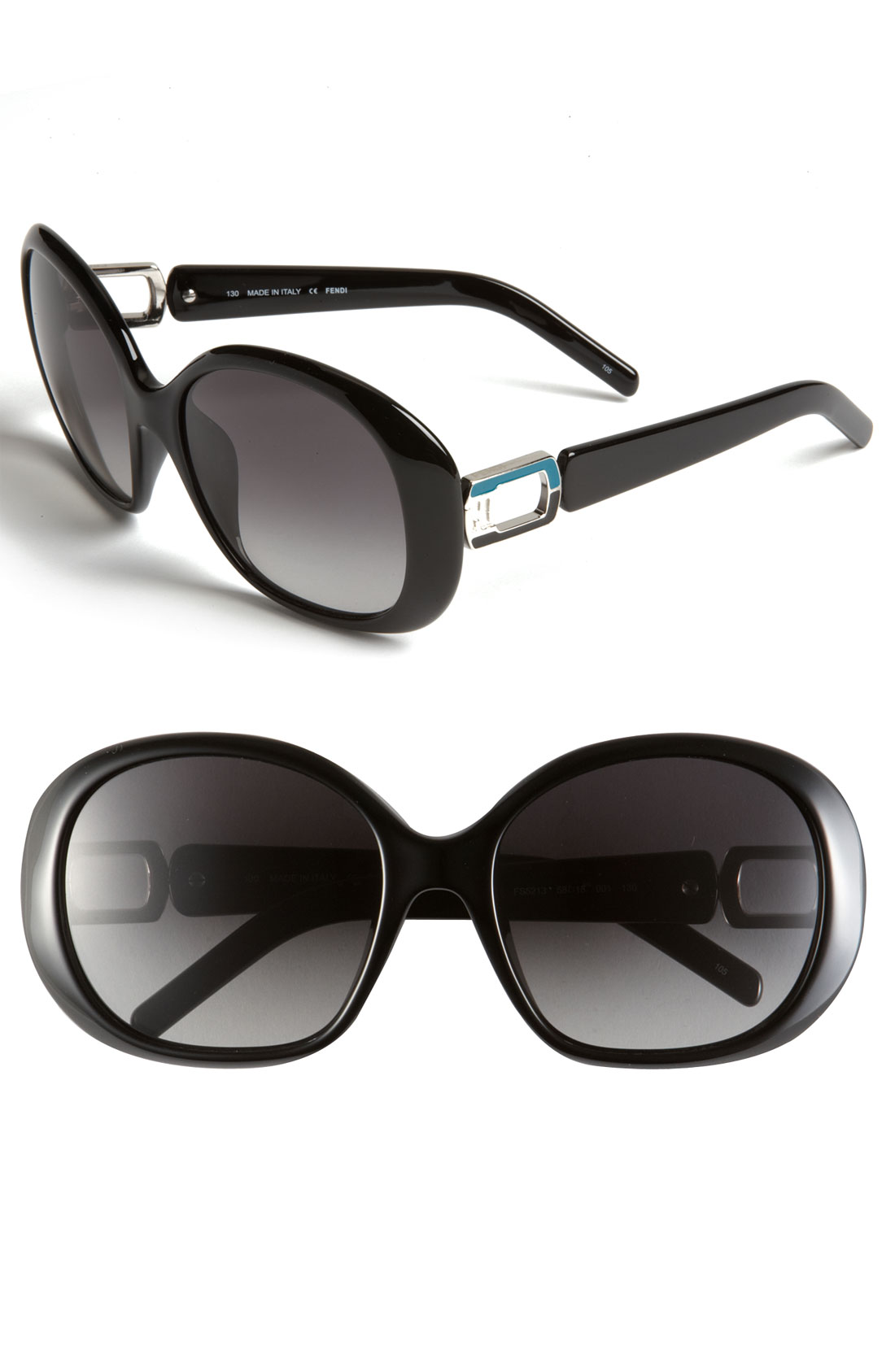 fendi oversized round sunglasses