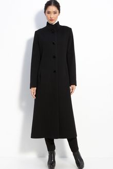 Fleurette Stand Collar Coat - Lyst