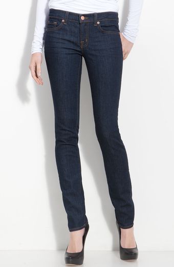 J Brand Skinny Leg Waxy Stretch Jeans - Lyst