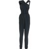 Lanvin Halter Jumpsuit in Blue (petrol) - Lyst