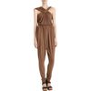 Lanvin Halter Jumpsuit in Brown (tan) - Lyst