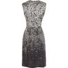 Lanvin Diamond Shift Dress in Gray (white) - Lyst
