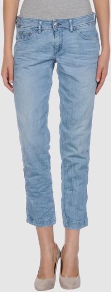 M. Grifoni Denim Denim Capris in Blue - Lyst