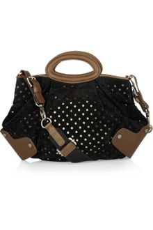Marni Laser-cut Suede Tote - Lyst