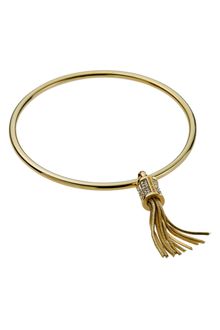 Michael by Michael Kors Michael Kors Glam Classics Tassel Charm Bangle - Lyst