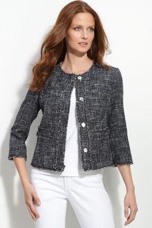 Michael by Michael Kors Tweed Jacket - Lyst
