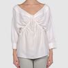 Moschino Blouse in White - Lyst