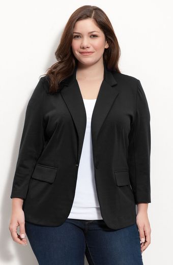  Knit Blazer 