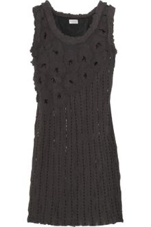 Philosophy di Alberta Ferretti Embellished Rosette Crepe Dress - Lyst