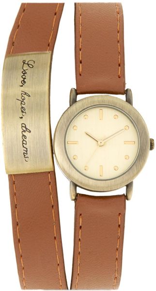 River Island Wrap Around Watch - Lyst