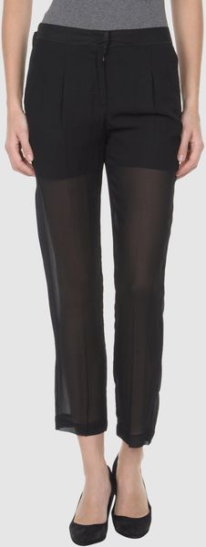 See By Chloé 34length Trousers - Lyst