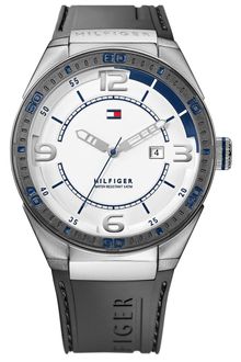 Tommy Hilfiger Silicone Strap Watch - Lyst