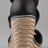 Tory Burch Adonis Wedge Espadrilles in Black - Lyst