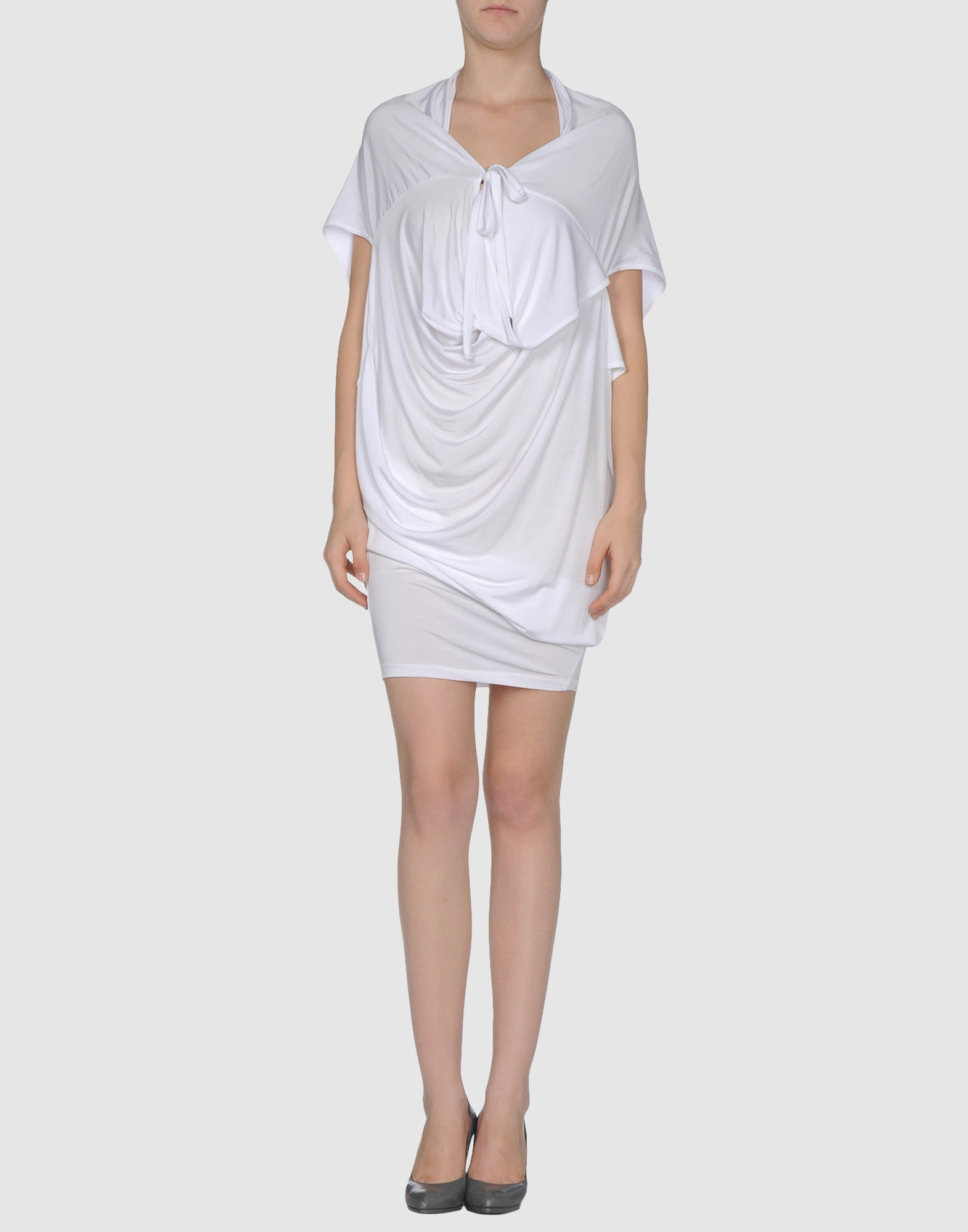Twin-set Simona Barbieri Short Dress in White (cocoa) | Lyst