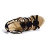 Jimmy Choo Pekabo Cork Sandal in Black - Lyst