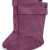 Sperry Top-sider Fleece Socks in Purple (plum) - Lyst
