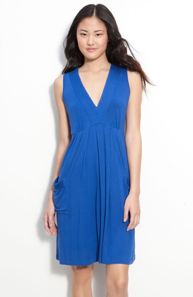 Sapphire jersey dress