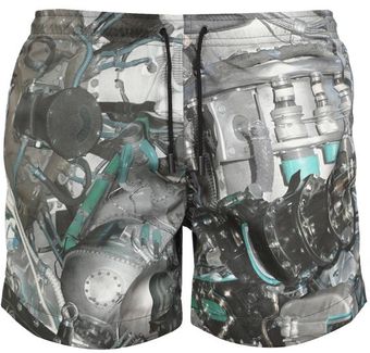  Torque Printed Swim Shorts 