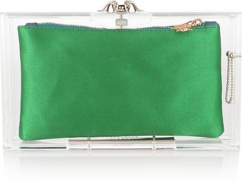Charlotte Olympia Pandora Perspex Box Clutch - Lyst